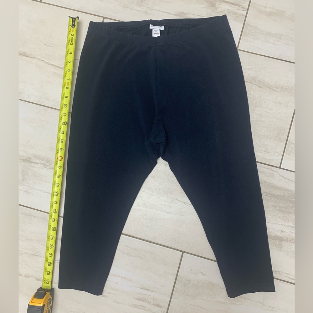 J Jill (Cropped) Ankle Leggings, great condition, navy